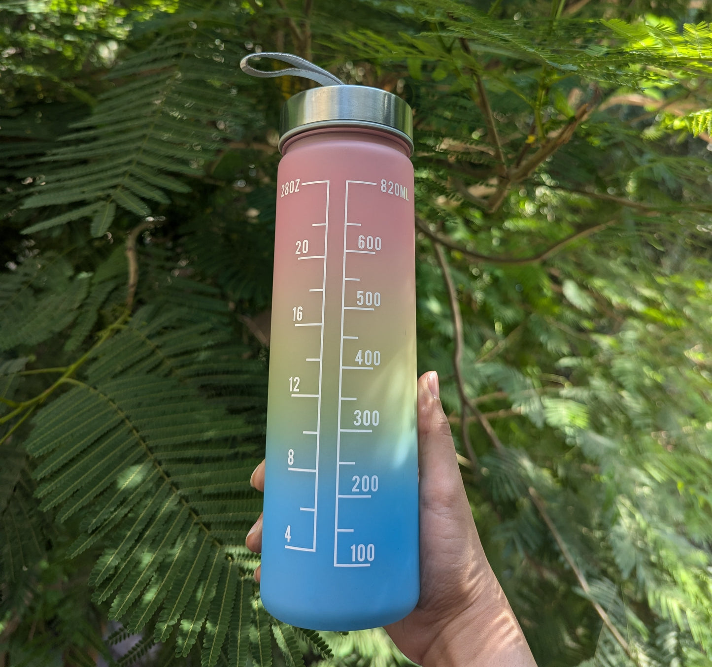 820ml refill motivational bottle