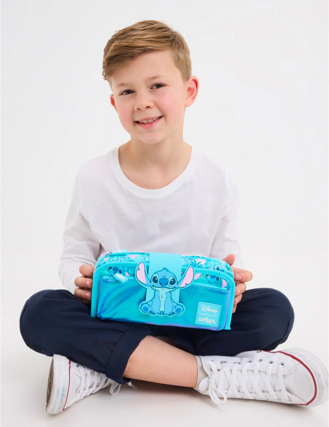 Stitch Smiggle pencil case