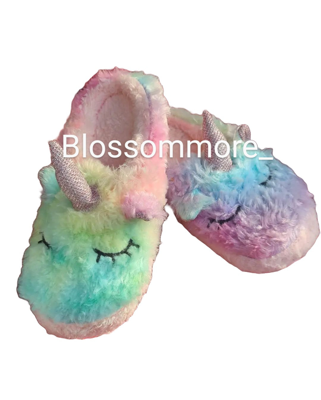 Rainbow Unicorn Pantoflle (Slippers)