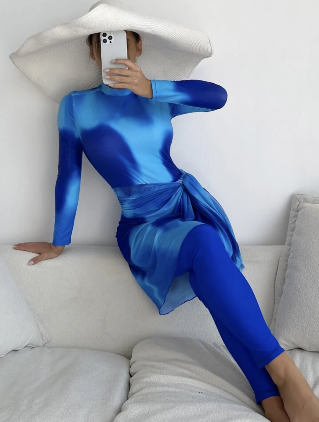 Shades of blue Burkini