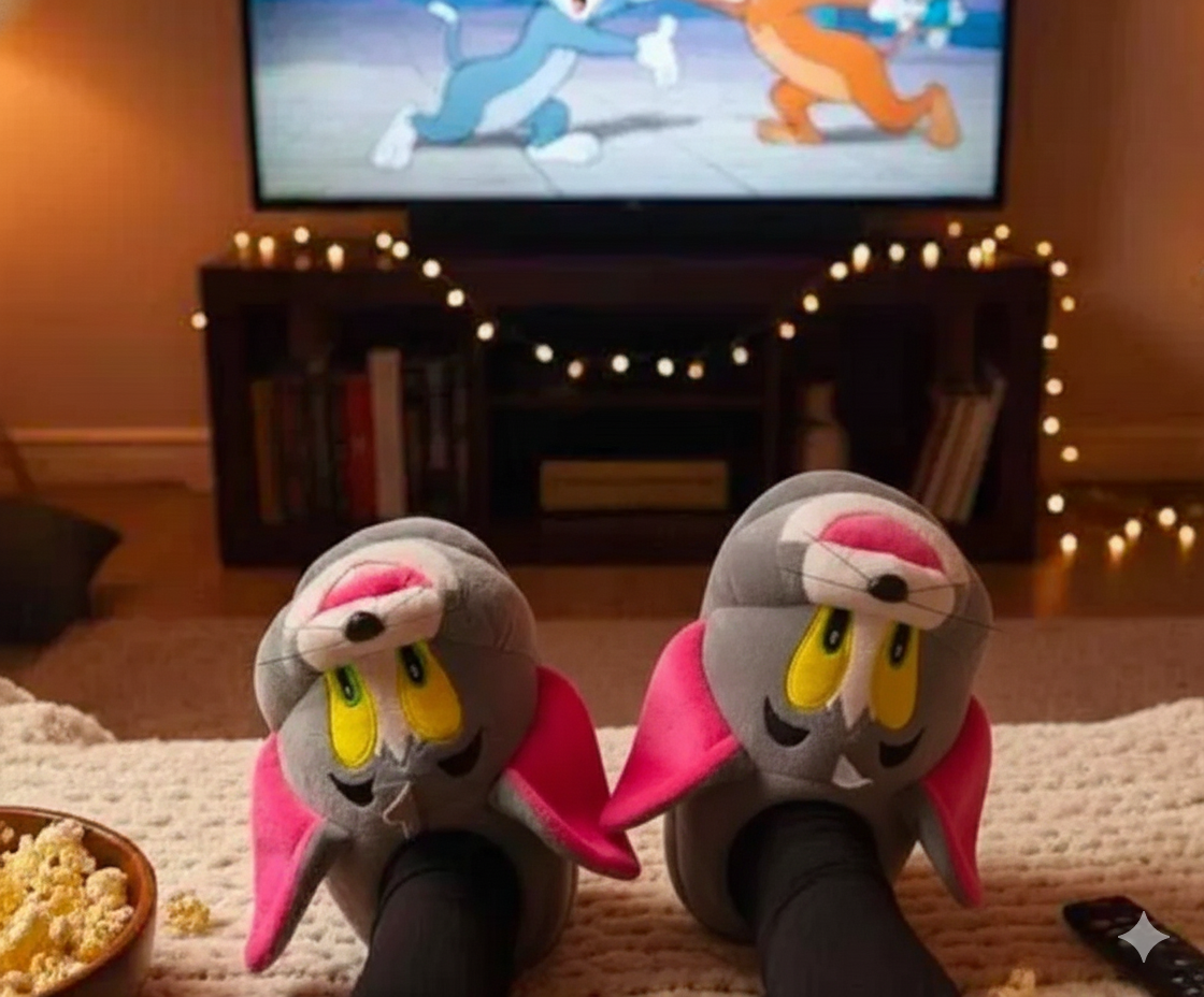 Tom Or Jerry Pantofle