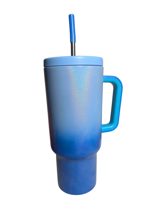 Blue Sky thermal tumbler