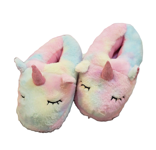 Rainbow Unicorn Pantoflle (Slippers)
