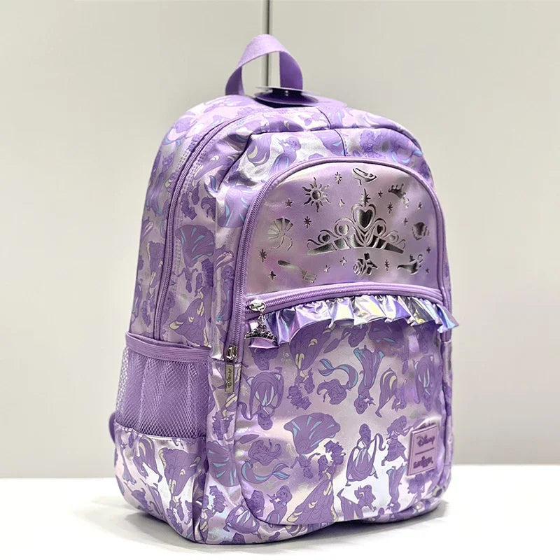 Smiggle  Disney Crown Princess Bag  (17 Inch)
