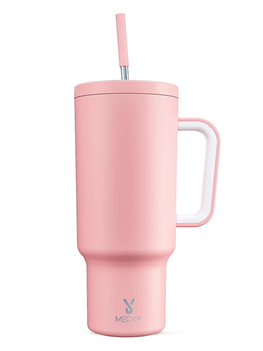 Meoky Light pink Tumbler With Straw (Original) 40 oz