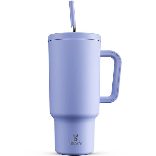 Meoky Light Purple Tumbler With Straw (Original)