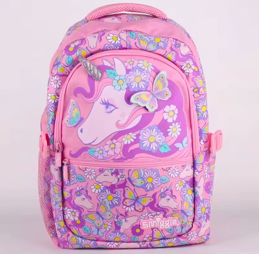 Unicorn Smiggle 17 inch school bag