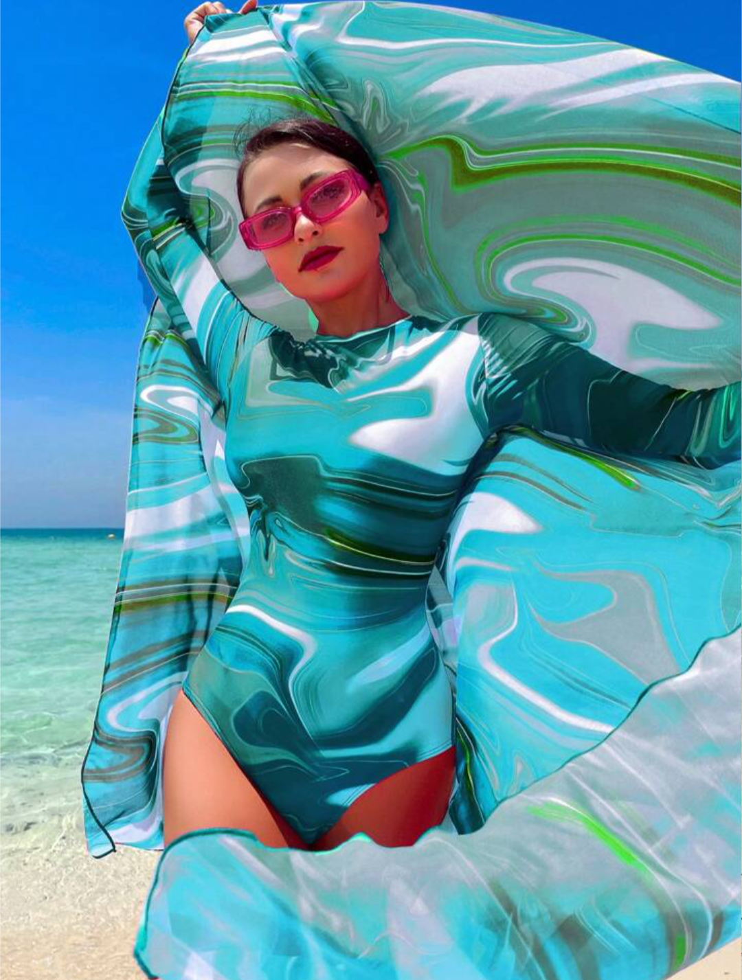 Turquoise burkini