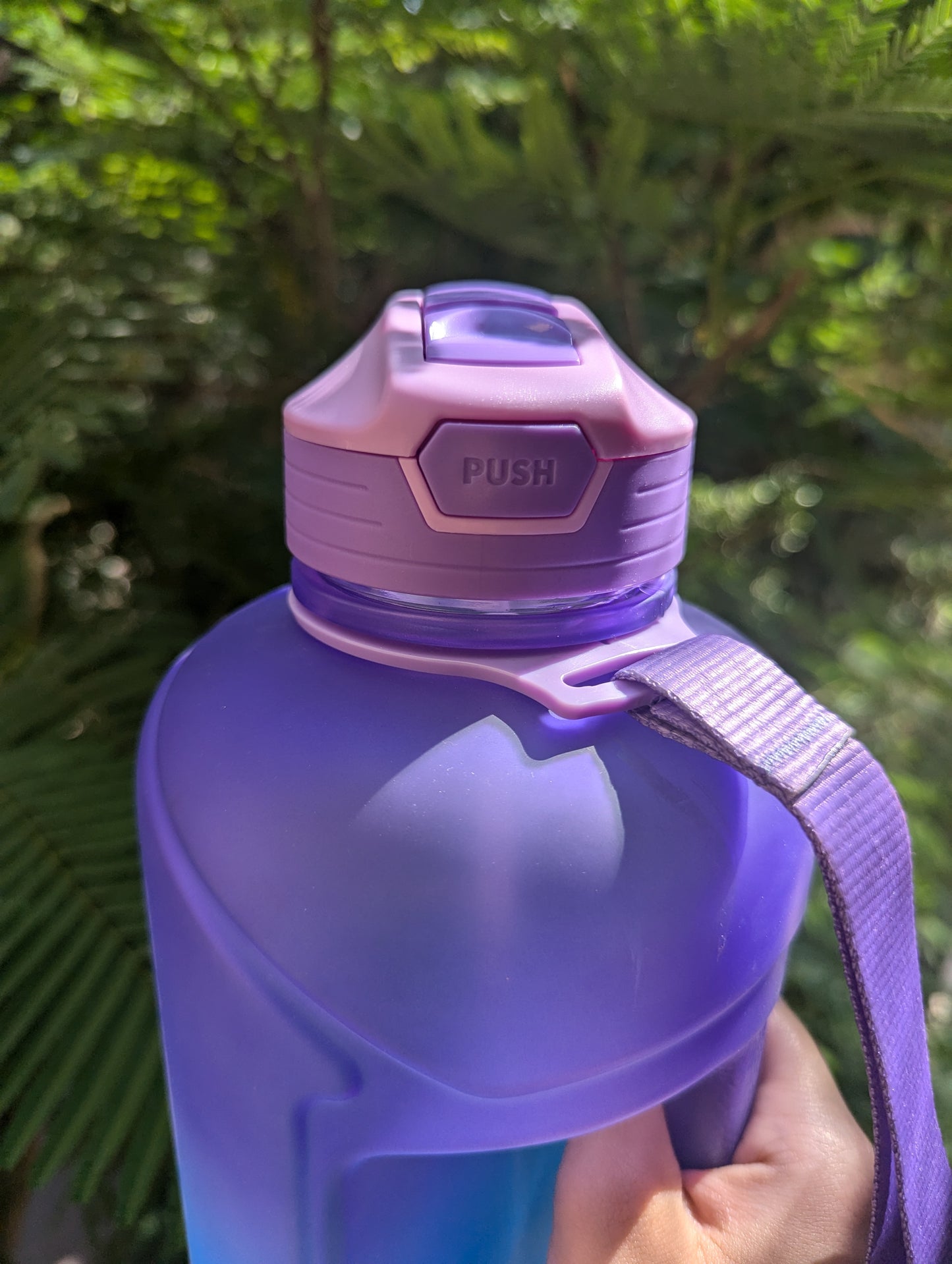 2.2 litre motivational bottle