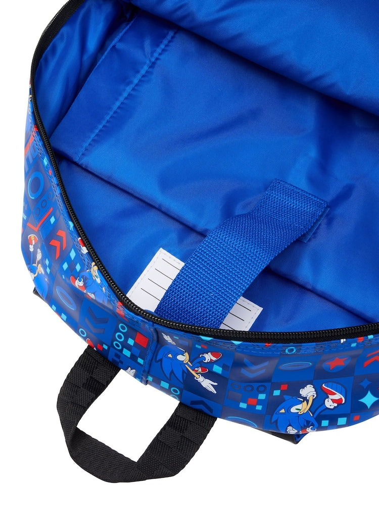 Sonic Smiggle school bag 17 inch bag