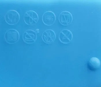 Silicone lunchbox 3 sections