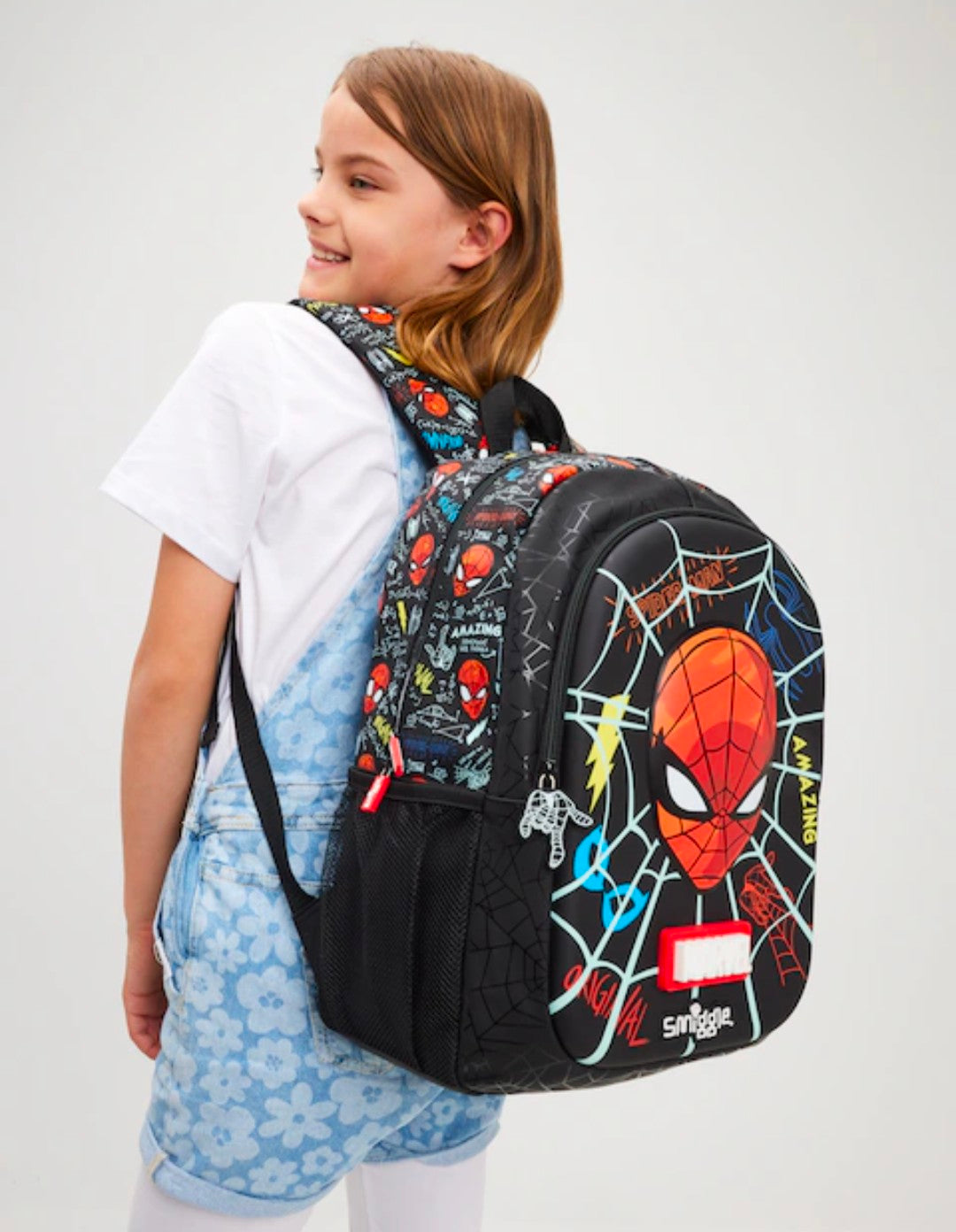 Spiderman Smiggle school bag (17 inch)
