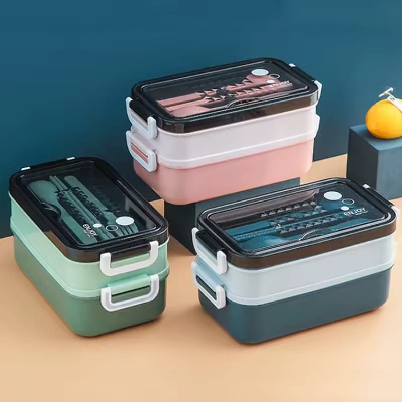Stainless 2 layer Lunchbox