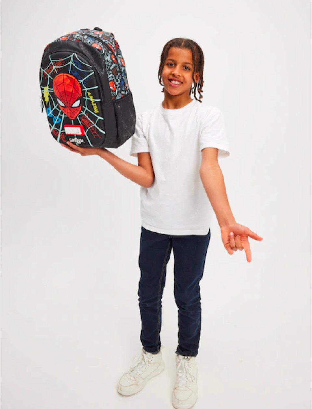 Spiderman Smiggle school bag (17 inch)