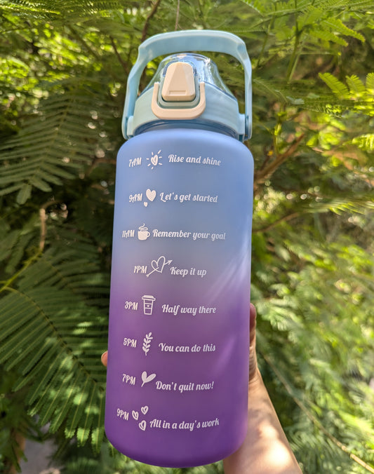 2 litre motivational bottle