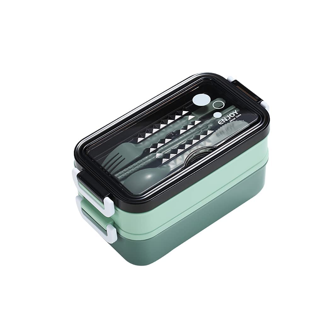 2 layer Plastic lunchbox