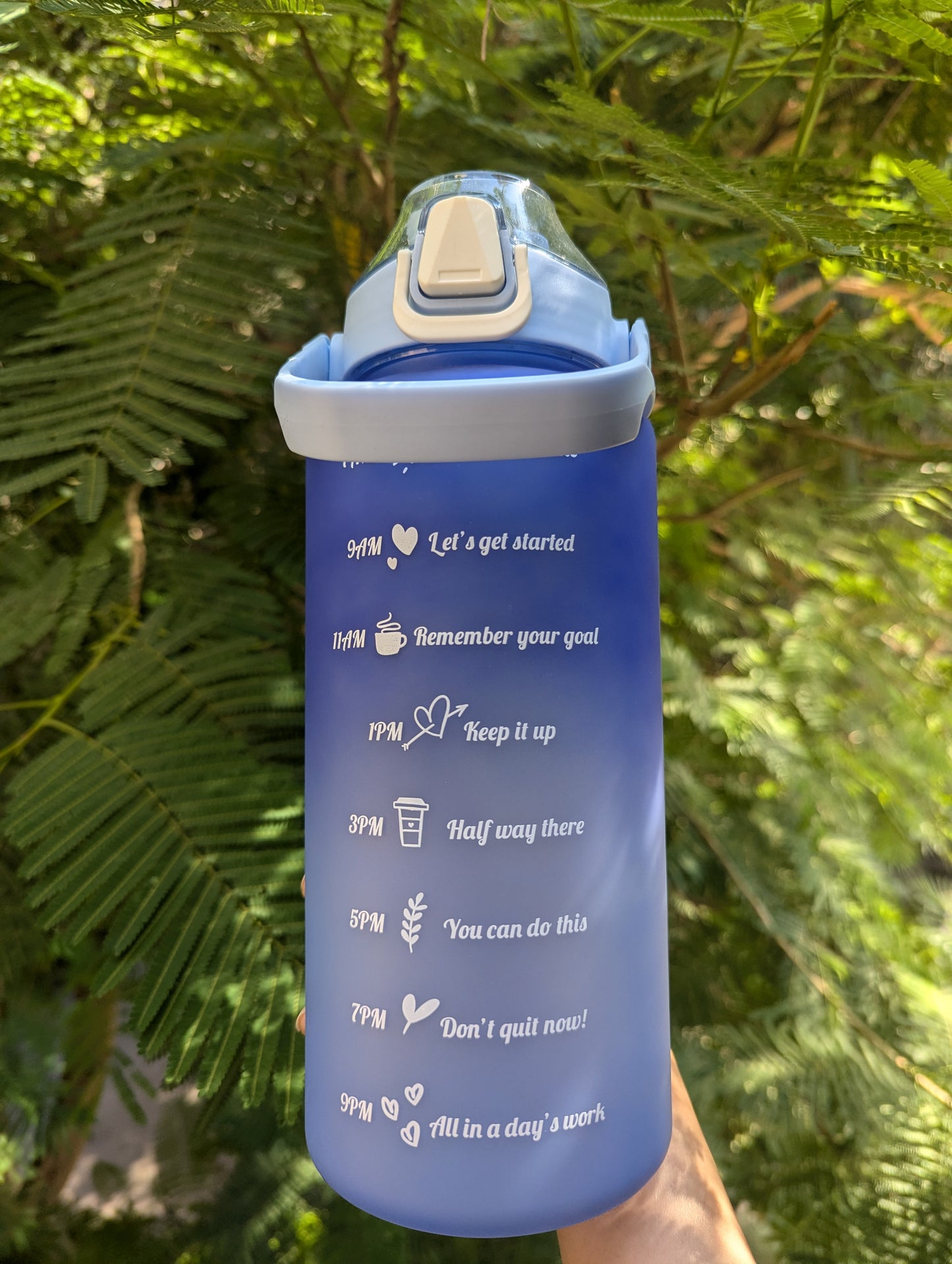 2 litre motivational bottle