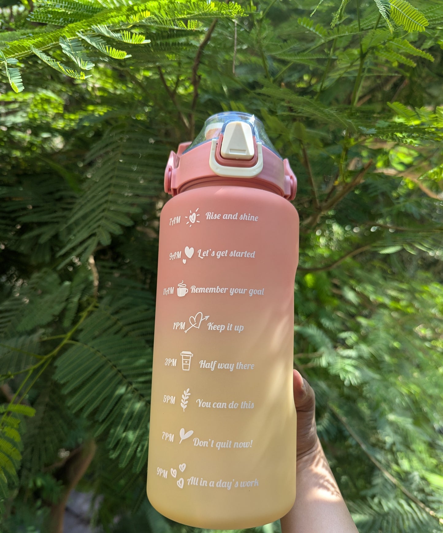 2 litre motivational bottle