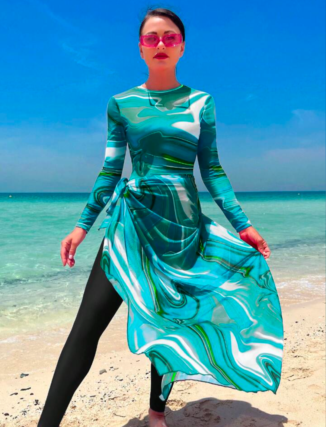 Turquoise burkini