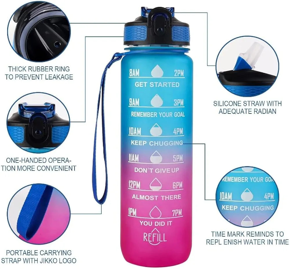 1 Litre motivational bottle