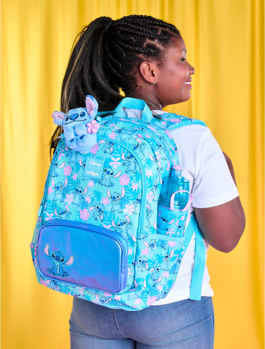 Stitch Smiggle school bag (17 inch)