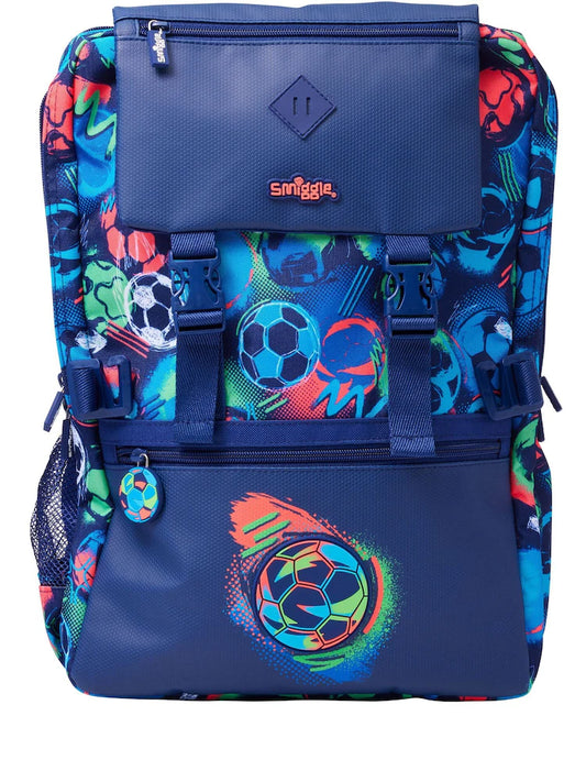 Smiggle Blue Limitless Attach Foldover Bag (18 inch)