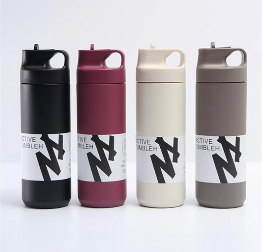 550ml Stainless straw bottle