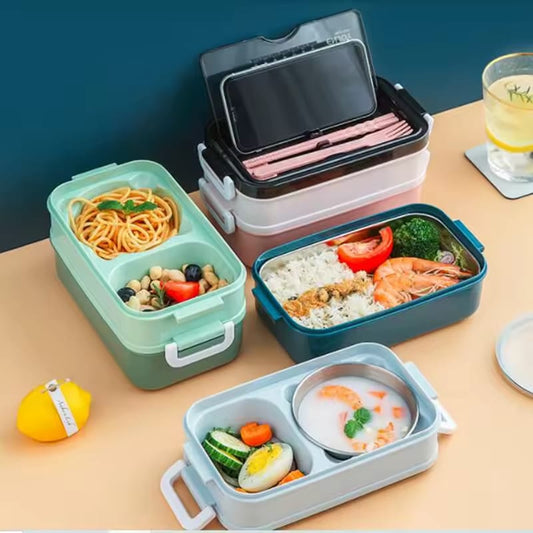 Stainless 2 layer Lunchbox