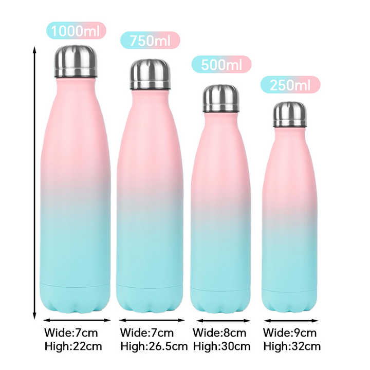 750ml stainless steel bottle