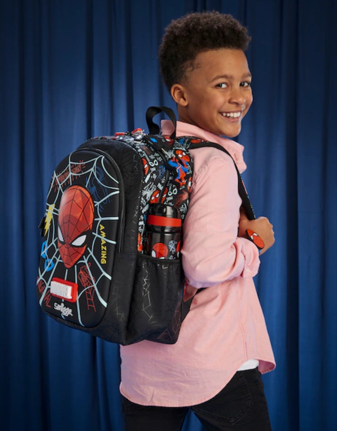Spiderman Smiggle school bag (17 inch)