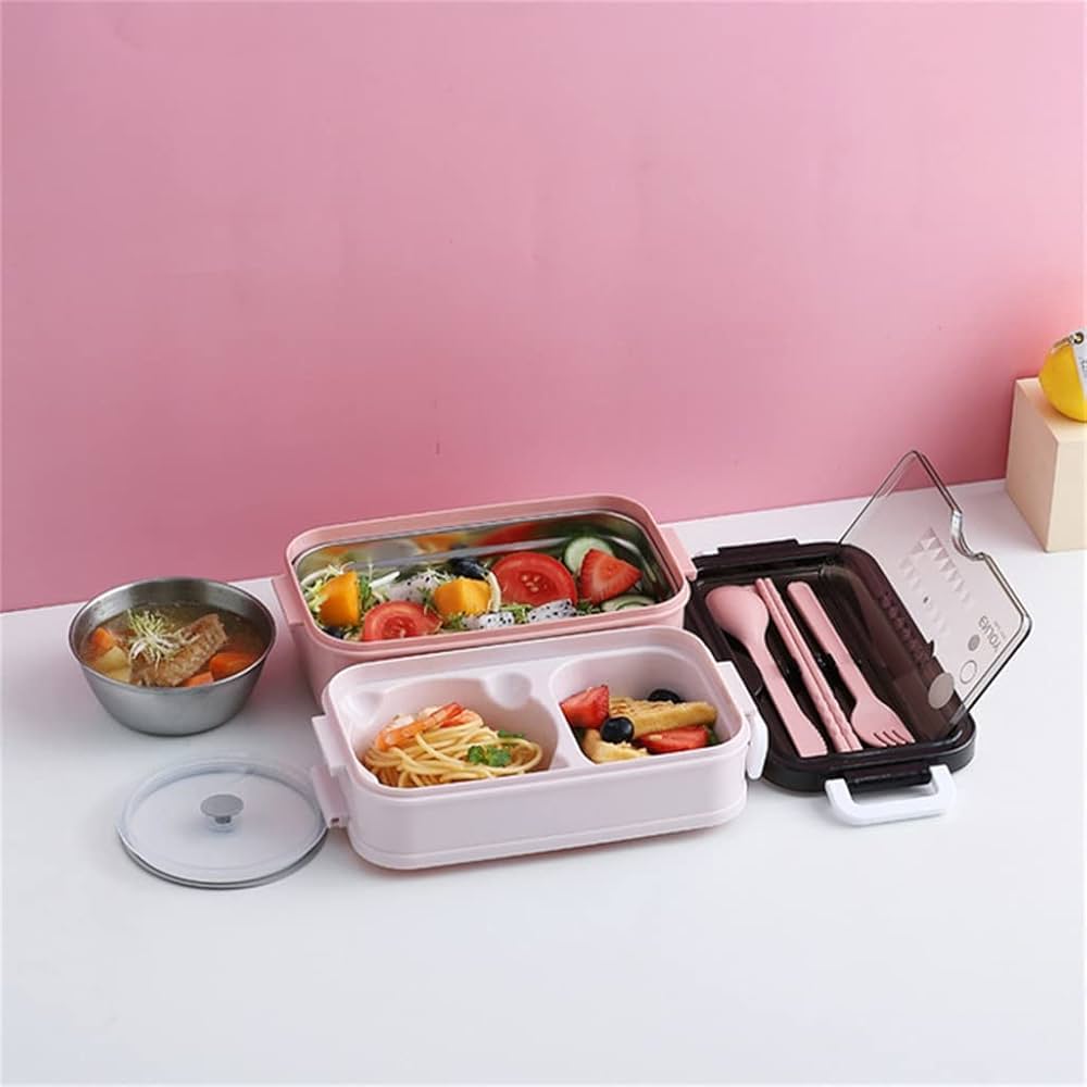 Stainless 2 layer Lunchbox