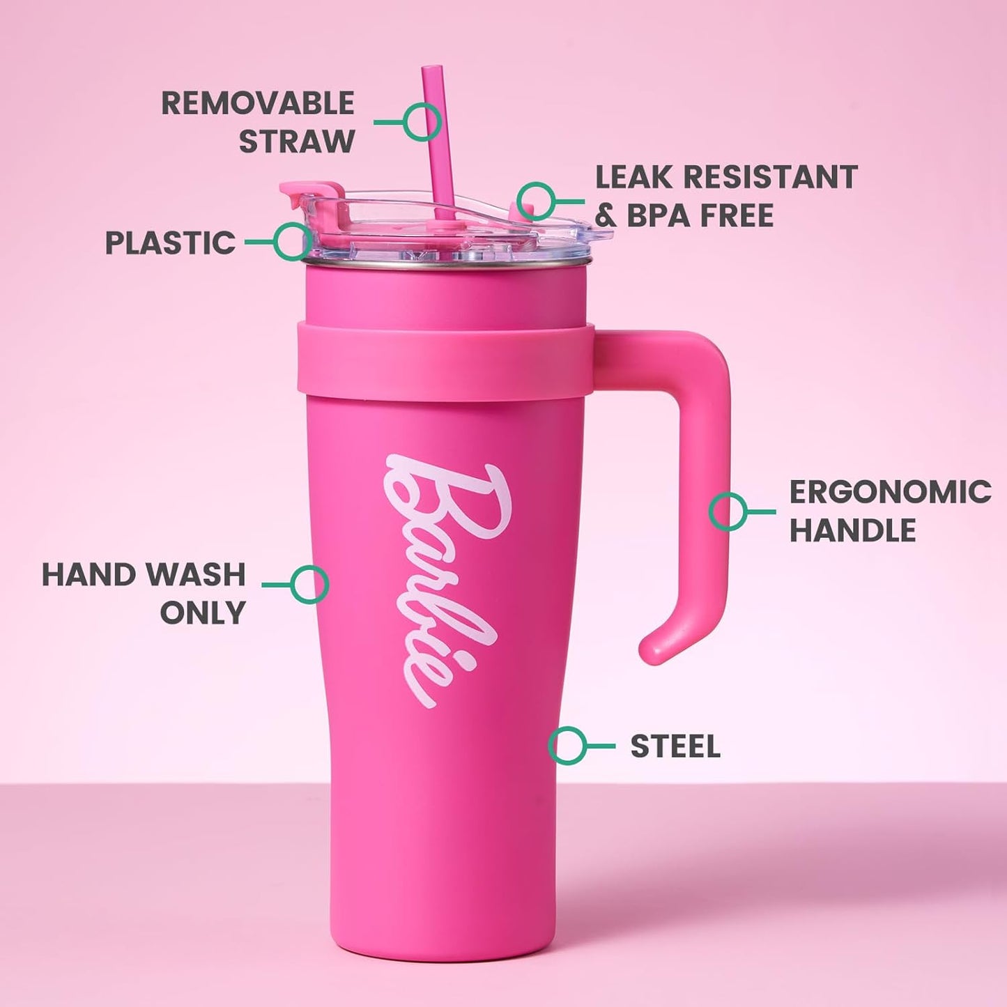 Barbie stainless steel cup