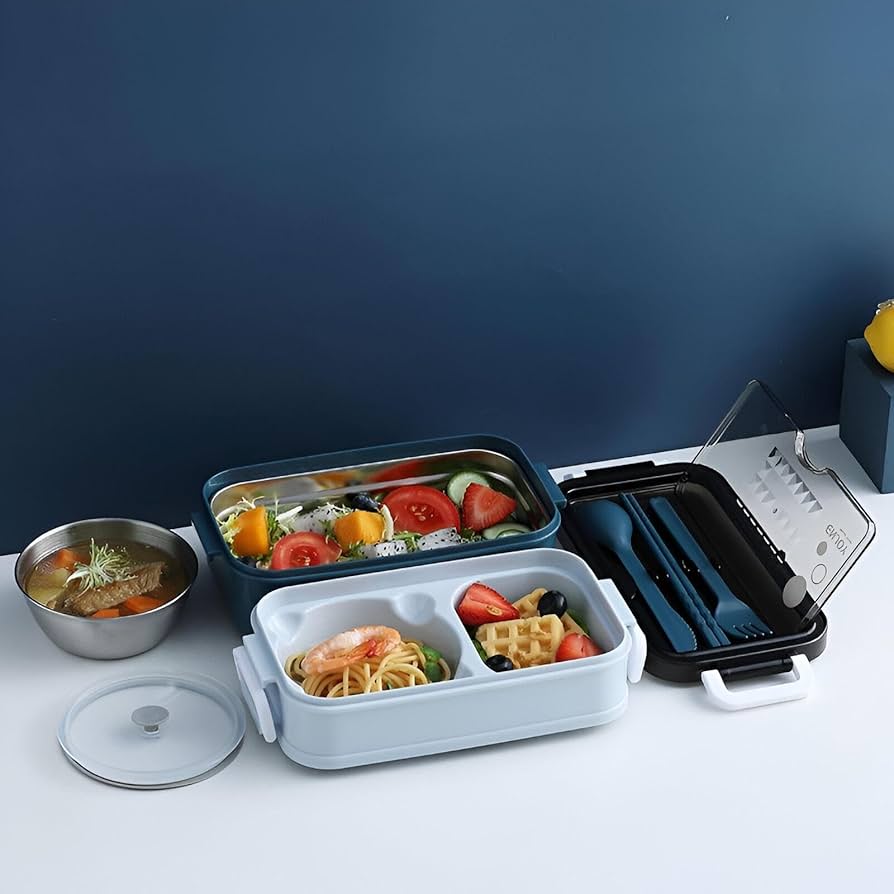 Stainless 2 layer Lunchbox