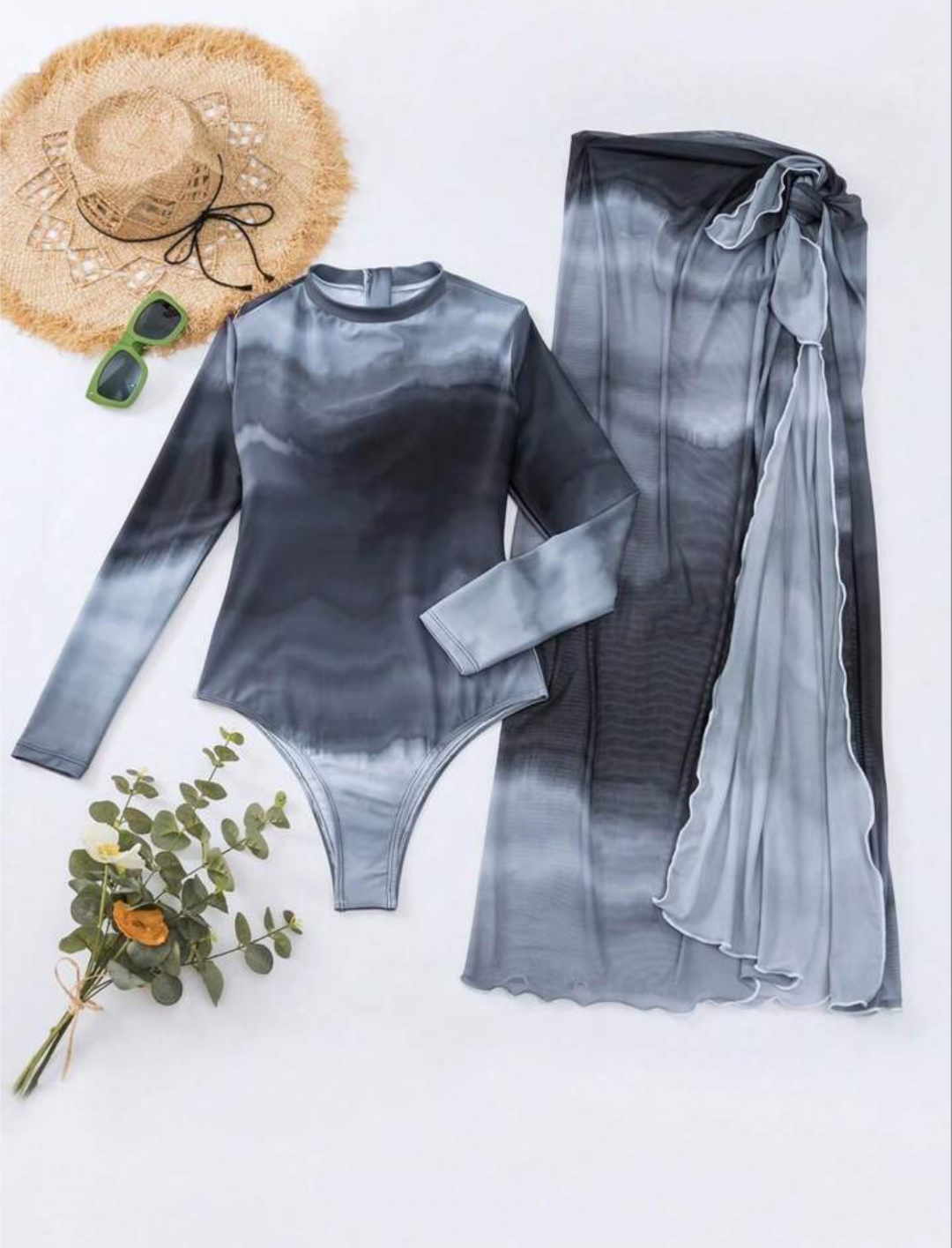 Shades of black burkini