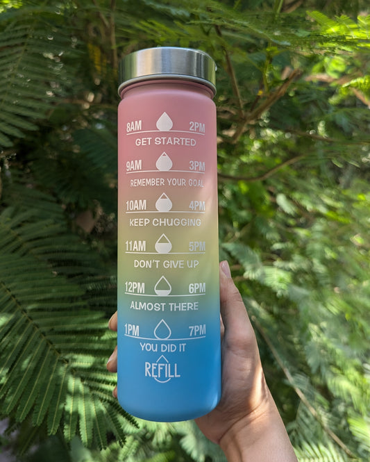 820ml refill motivational bottle