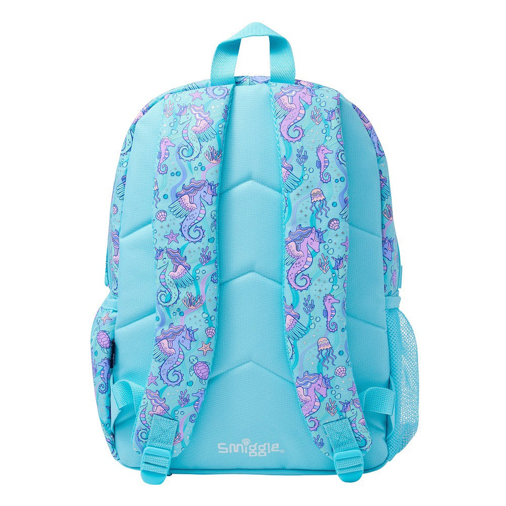 Seahorse unicorn Smiggle school bag (17 Inch)