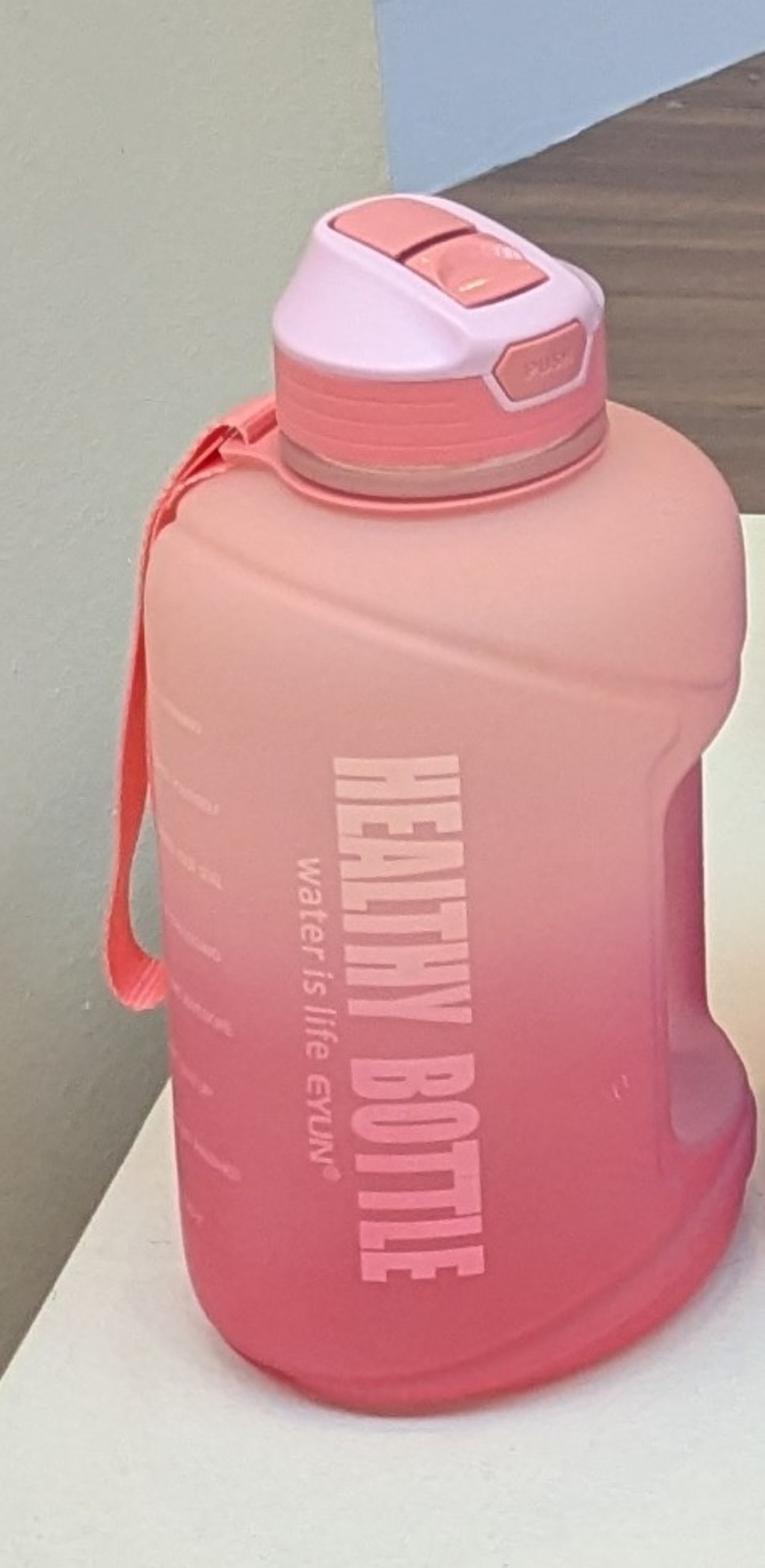 2.2 litre motivational bottle