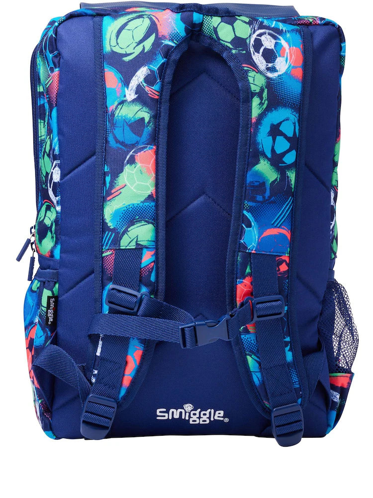 Smiggle Blue Limitless Attach Foldover Bag (18 inch)