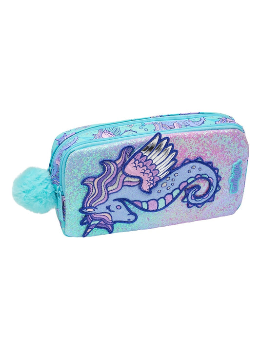 Seahorse Smiggle pencil case