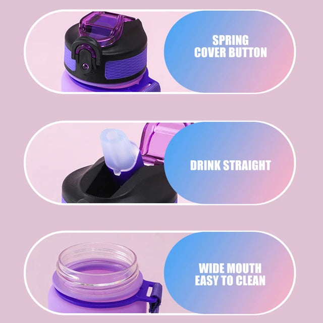 600 ml motivational bottle