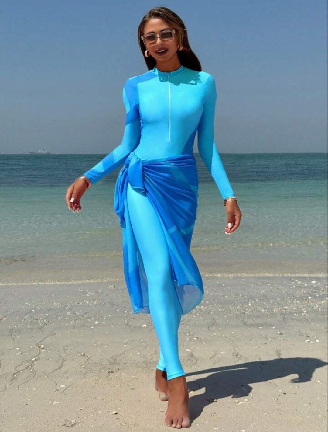 Baby blue Burkini